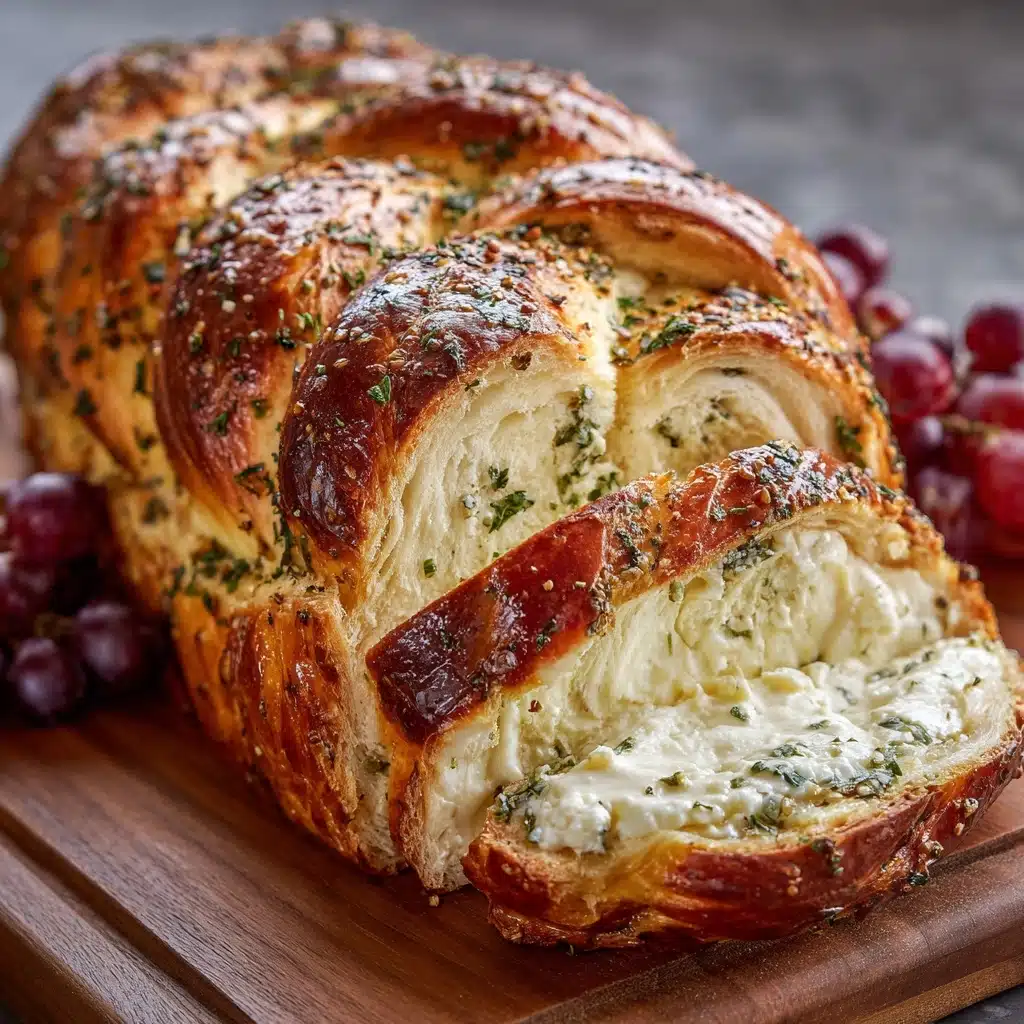 Garlic Herb Sourdough Bread Stuffed Recipe