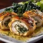 Stuffed Chicken with Spinach Recipe