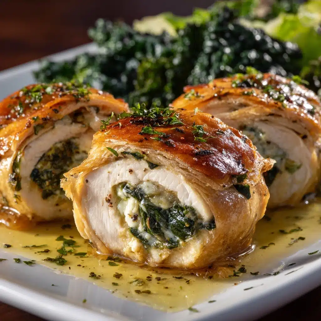 Stuffed Chicken with Spinach Recipe