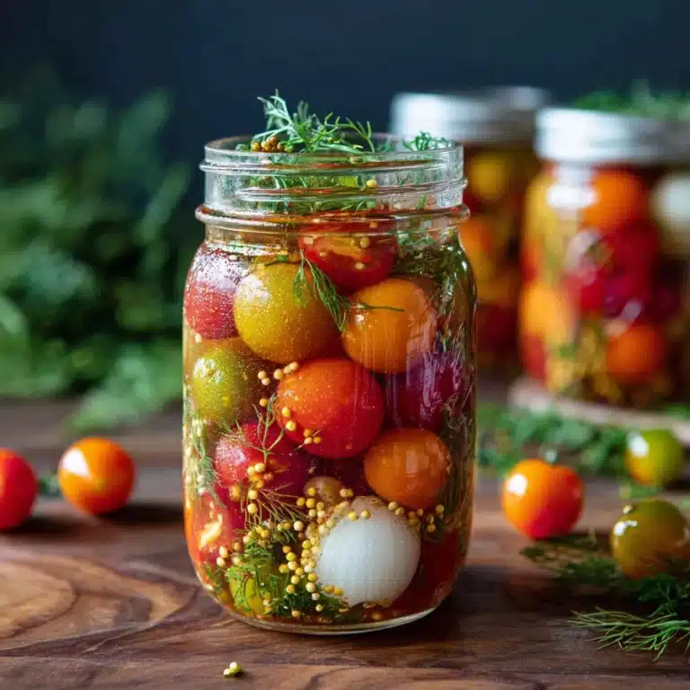 Pickled Cherry Tomatoes Recipe