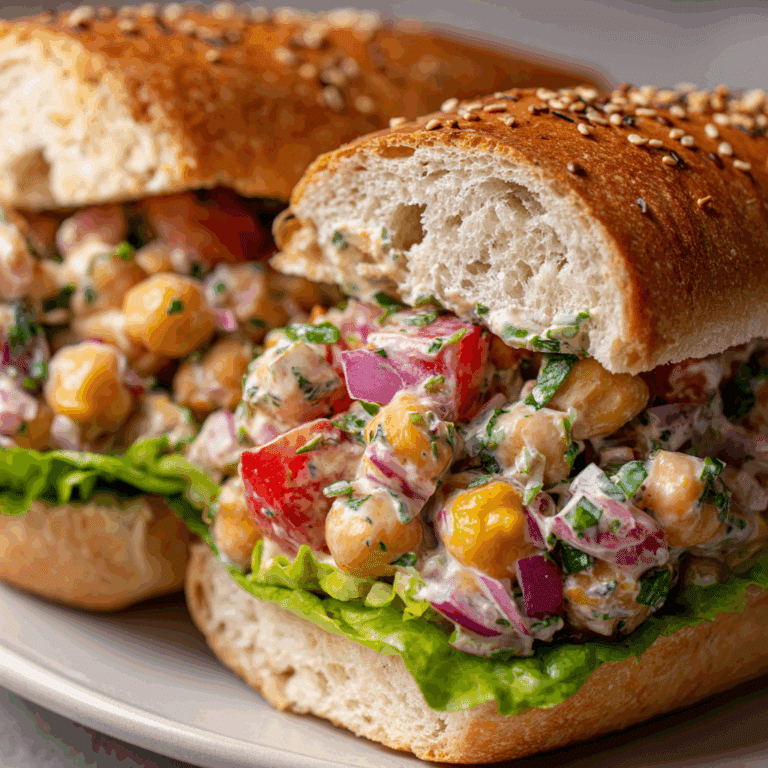 Chickpea Salad Sandwich Recipe