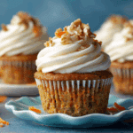 Carrot Cake Cupcakes with Cream Cheese Frosting Recipe