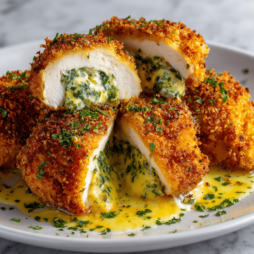 Chicken Kiev with Garlic Butter Recipe - Recipe Image