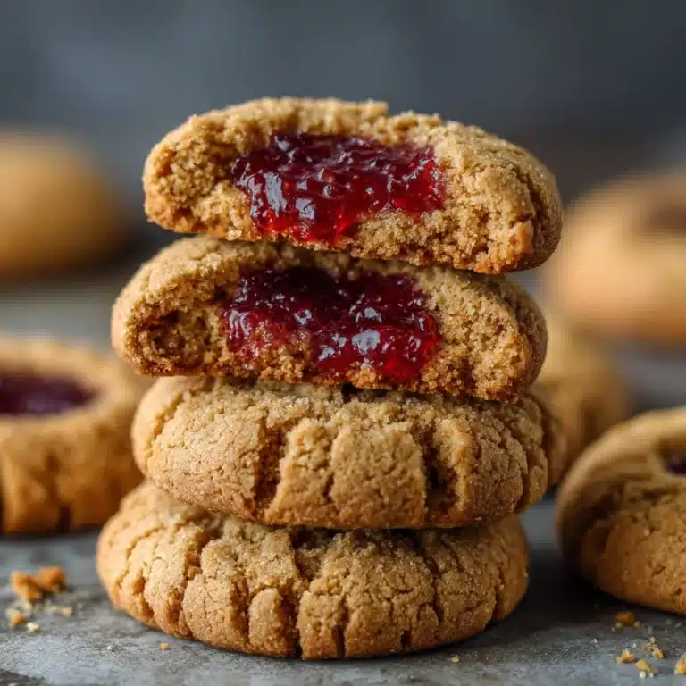 Peanut Butter and Jelly Cookies Recipe
