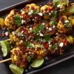 Mexican Street Style Grilled Cauliflower Recipe