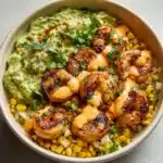 Corn Salsa & Creamy Sauce Recipe