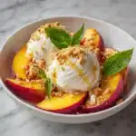 Peach and Burrata Caprese Salad Delight Recipe