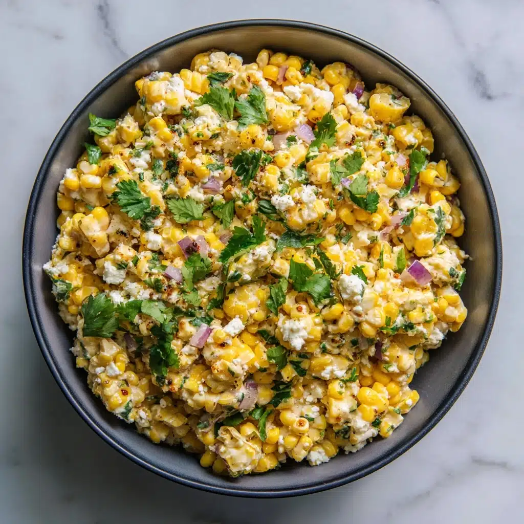 Easy Mexican Street Corn Salad Recipe - Recipe Image