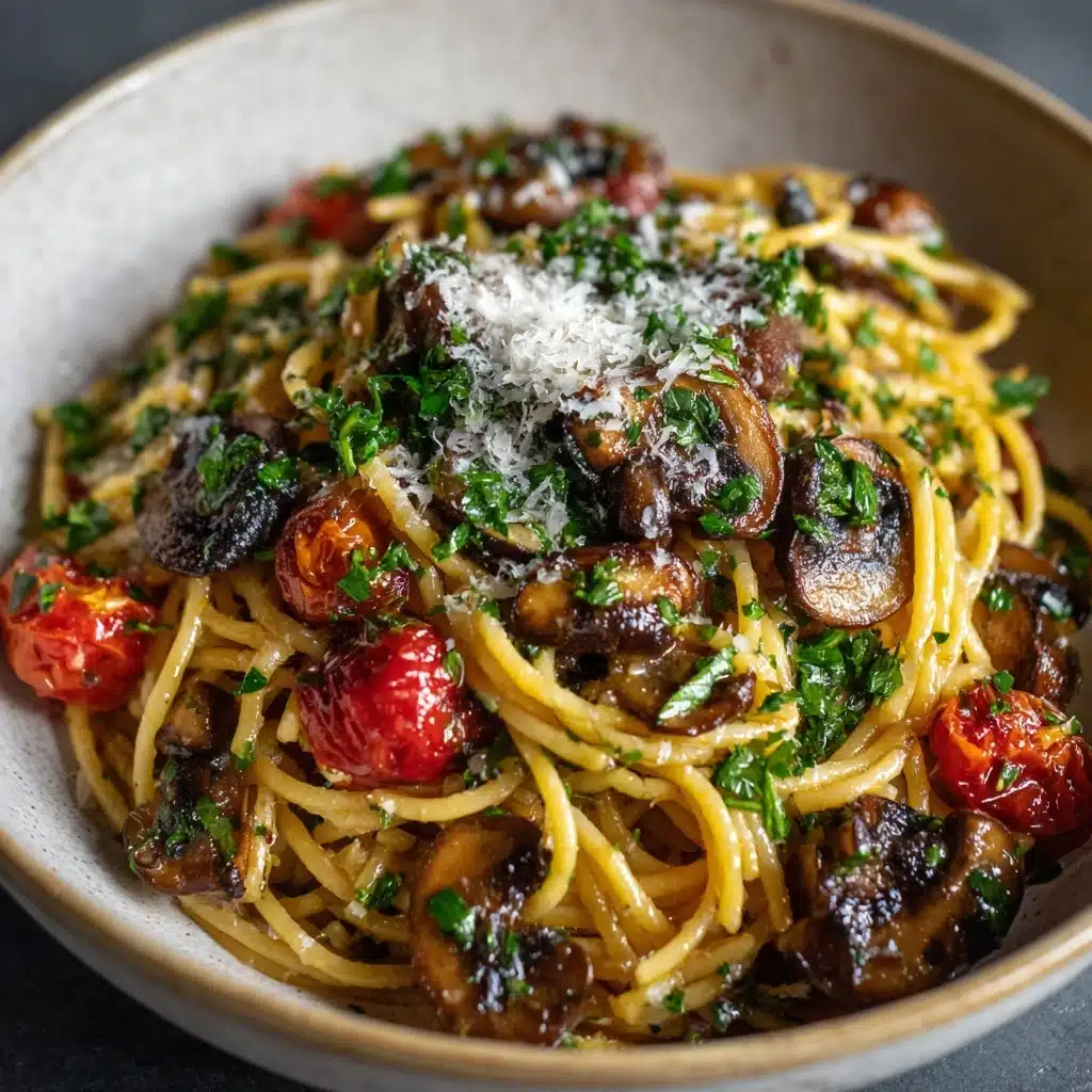 One-Pot Vegetarian Spaghetti Recipe - Recipe Image