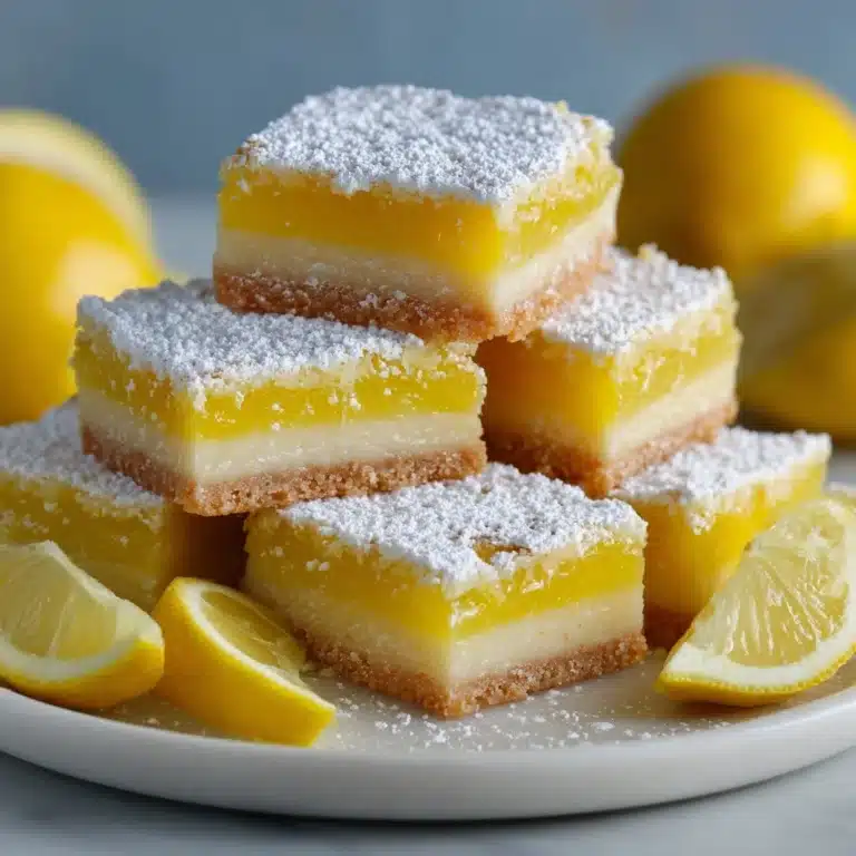 Easy Gluten Free Lemon Bars Recipe