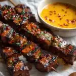 Bang Bang Chicken Skewers Recipe