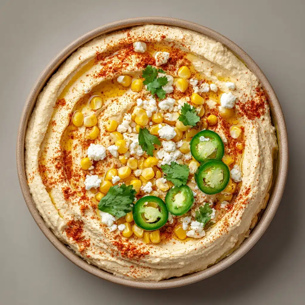Street Corn Hummus Recipe