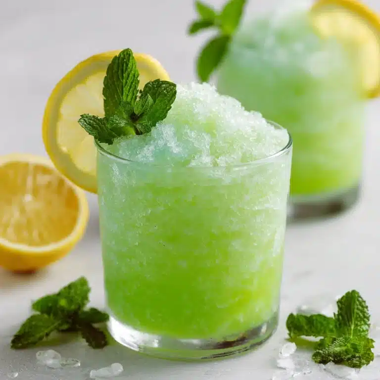 Frozen Mint Lemonade Recipe