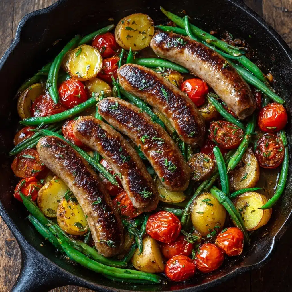 One-Pan Sausage and Vegetables Recipe