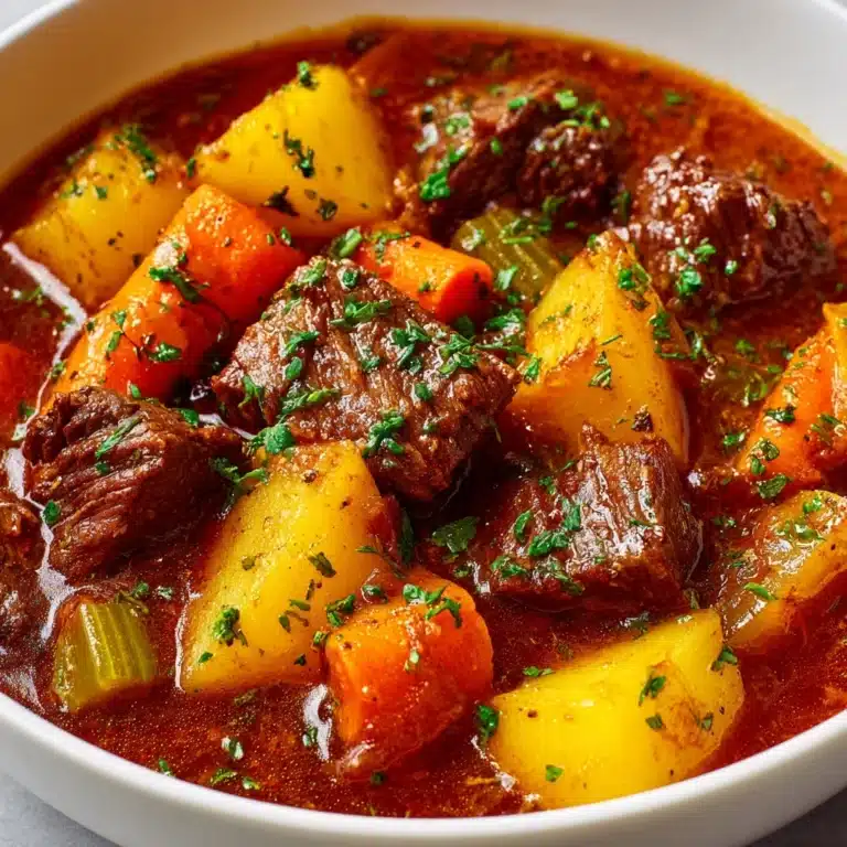 Slow Cooker Guinness Beef Stew Recipe