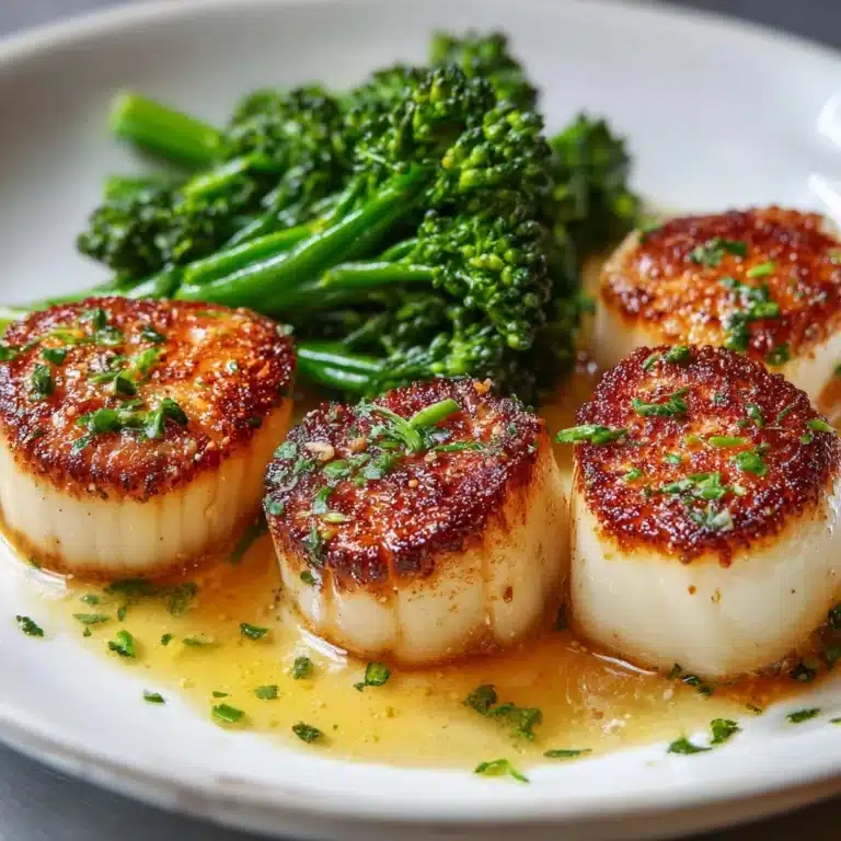 Seared Scallops Recipe