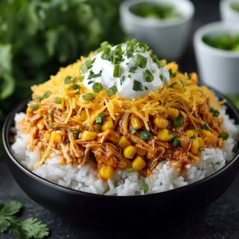Slow Cooker Fiesta Chicken and Rice Recipe