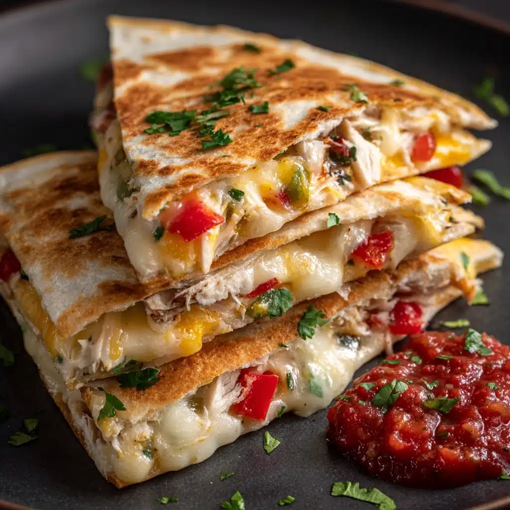Chicken Fajita Quesadillas Recipe - Recipe Image