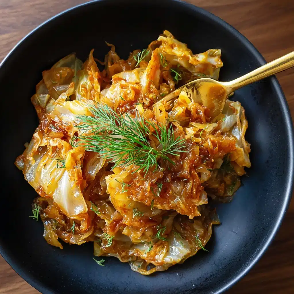 Mom’s Braised Cabbage Recipe - Recipe Image