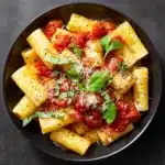 Pasta with Tomato Sauce and Vegetables Recipe