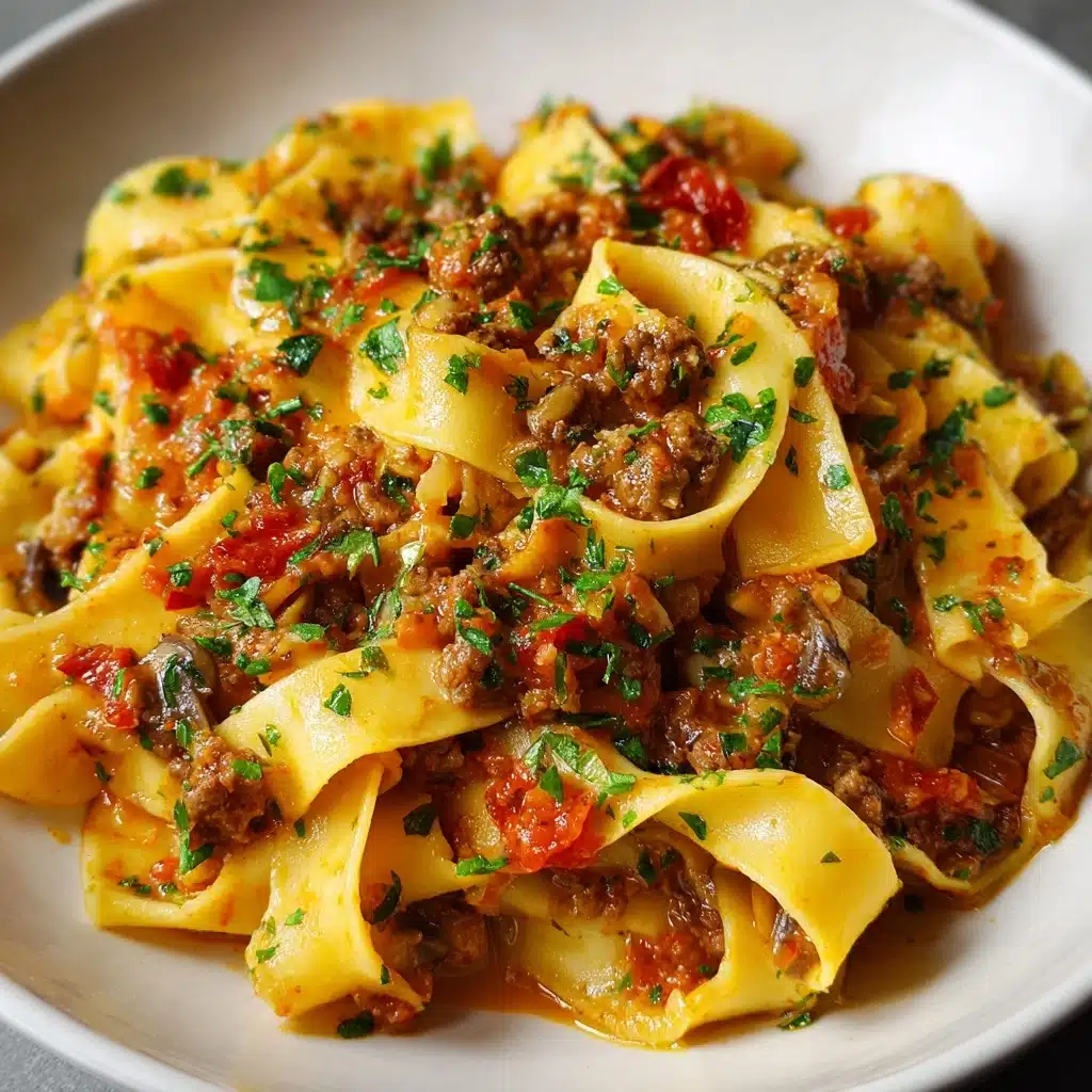 Italian Drunken Noodles Recipe