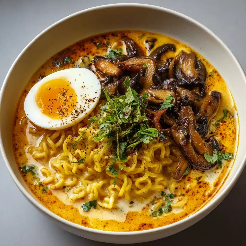 Spicy Coconut Curry Ramen Recipe - Recipe Image