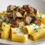 Creamy Steak Pasta Dinner Recipe