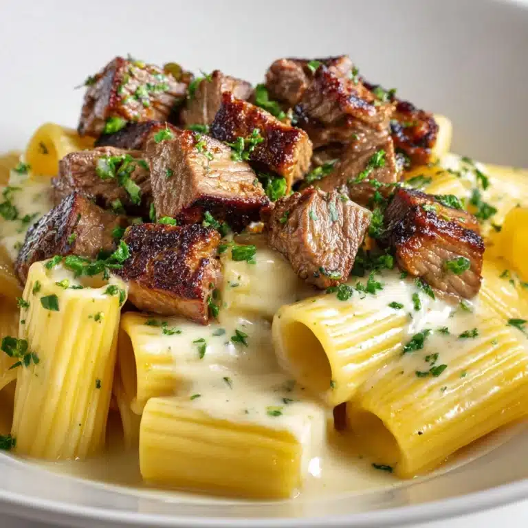 Creamy Steak Pasta Dinner Recipe
