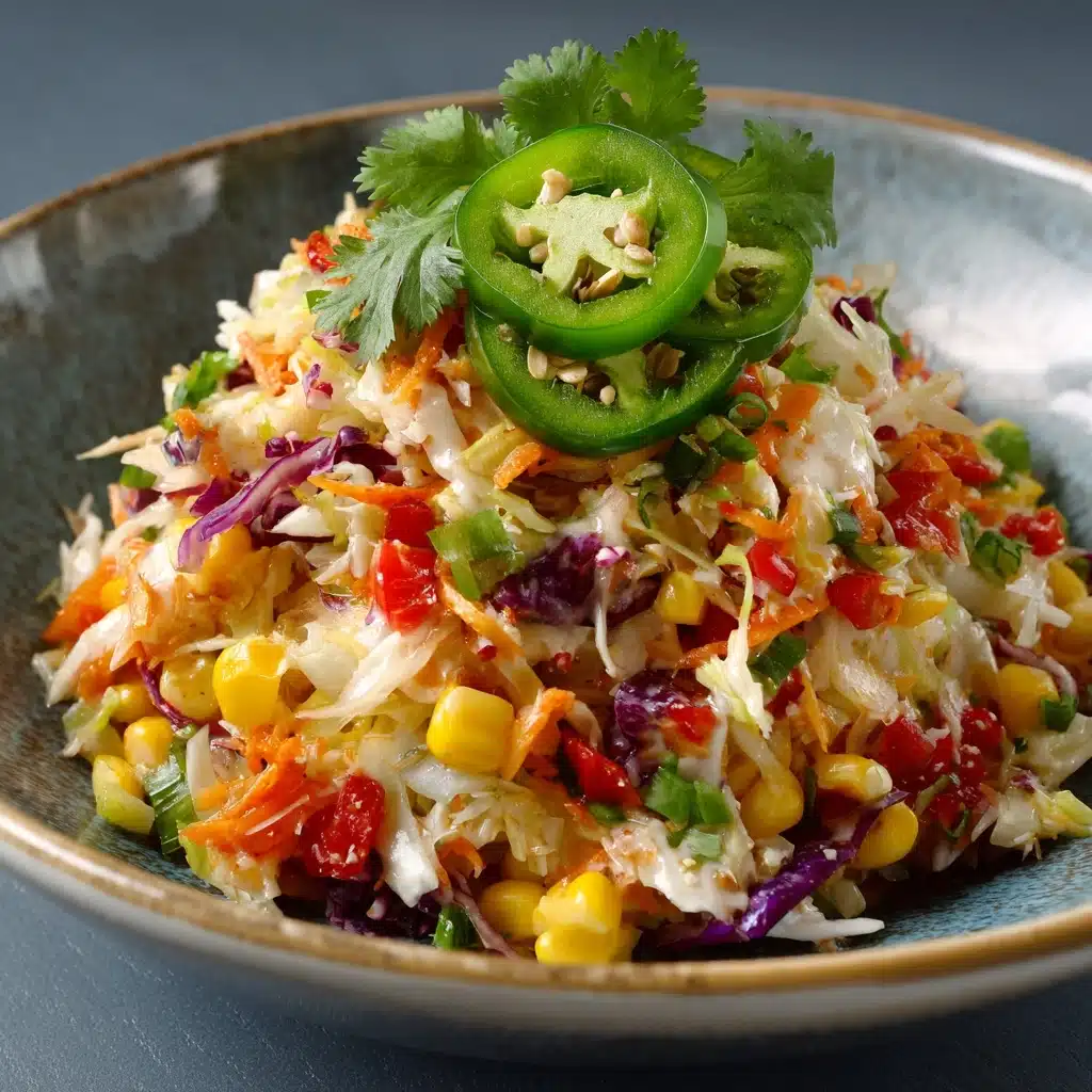 Mexican Street Corn-Inspired Coleslaw Recipe - Recipe Image