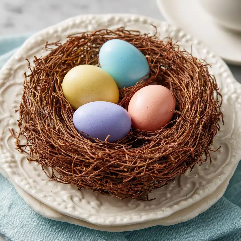Easter Birds Nest Cookies Recipe - Recipe Image