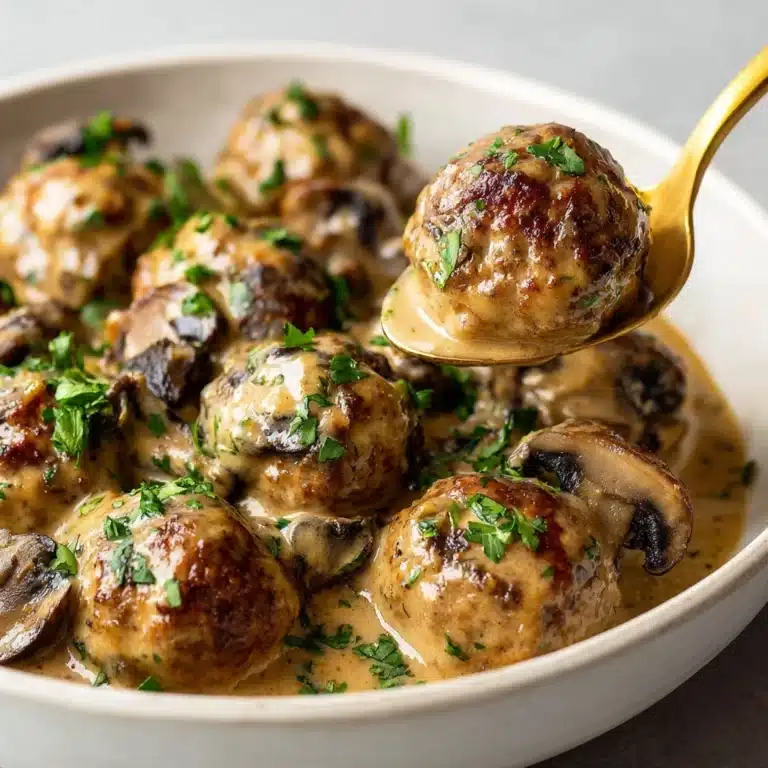 Crockpot Meatball Stroganoff Recipe