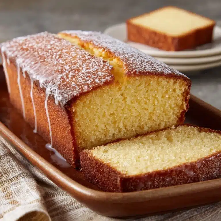Vanilla Pound Cake Delight Recipe