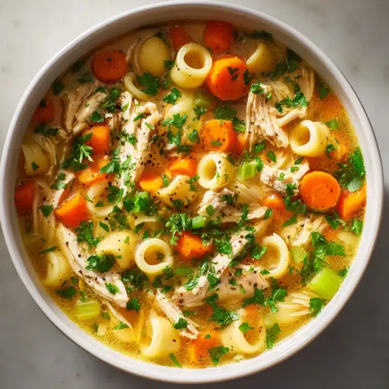 Cozy Chicken Pastina Soup for Cold Days Recipe
