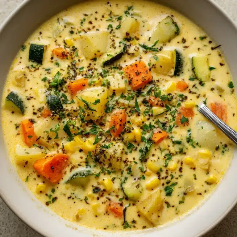Zucchini Corn Chowder Recipe