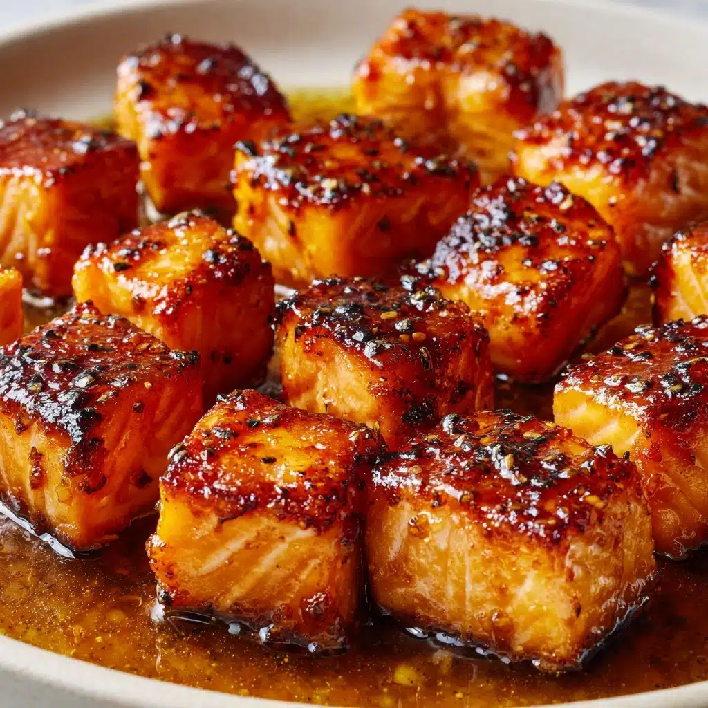 Pan-Seared Salmon Bites Recipe - Recipe Image