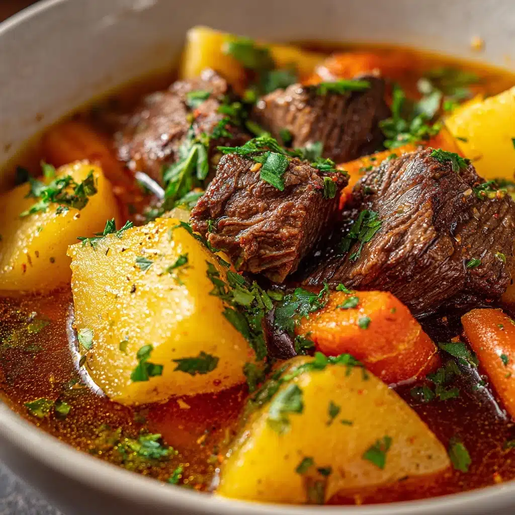 Slow Cooker Guinness Beef Stew Recipe - Recipe Image