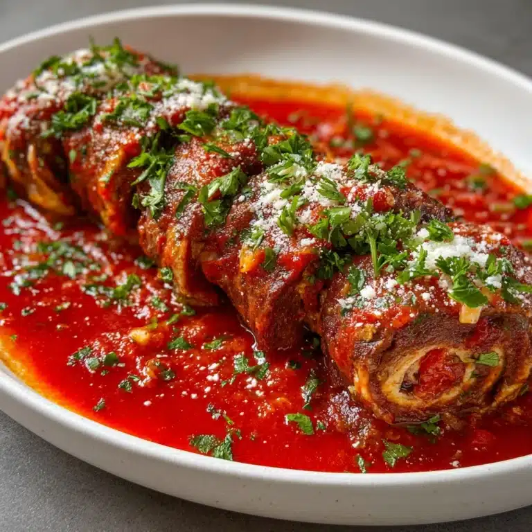 Beef Braciole (Involtini) – Traditional Italian Braciole al Sugo Recipe