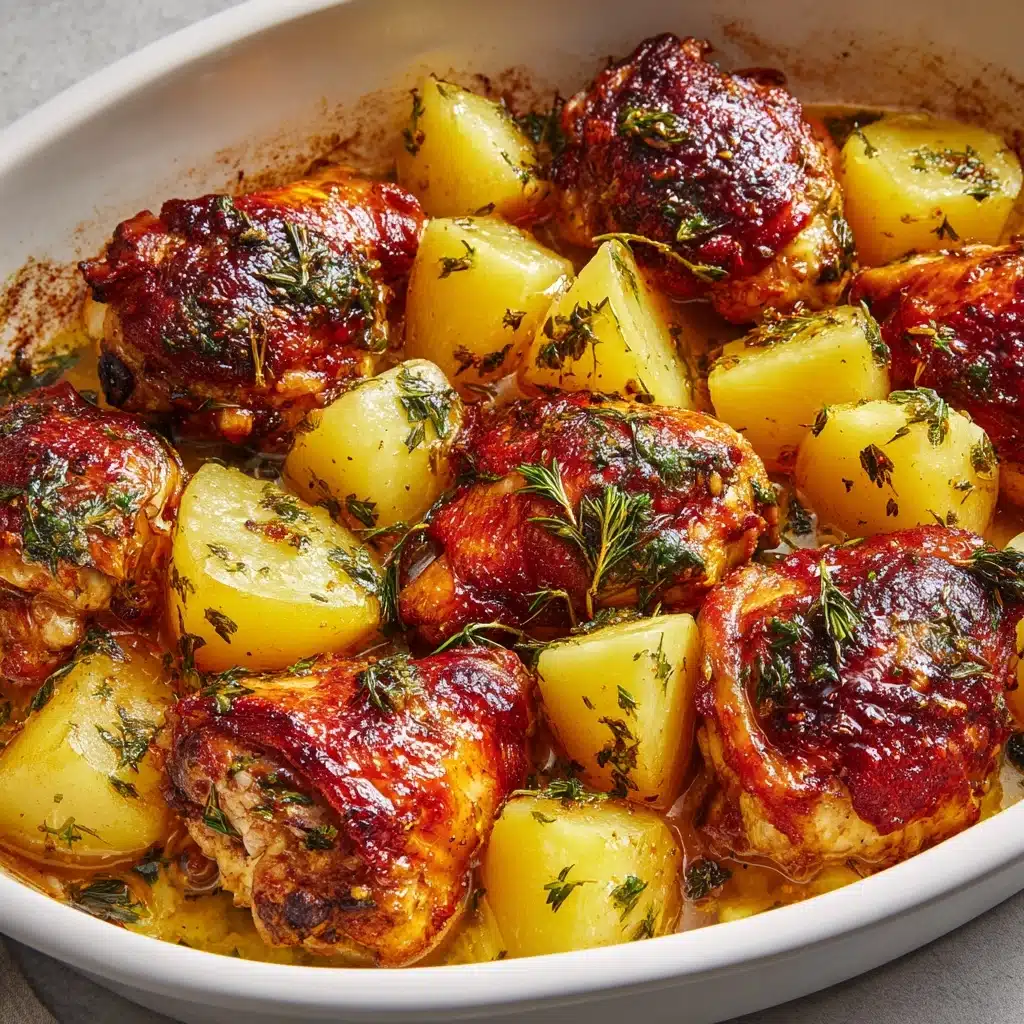 Chicken and Potatoes Bake Recipe - Recipe Image