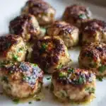 Italian-Style Chicken Meatballs Recipe