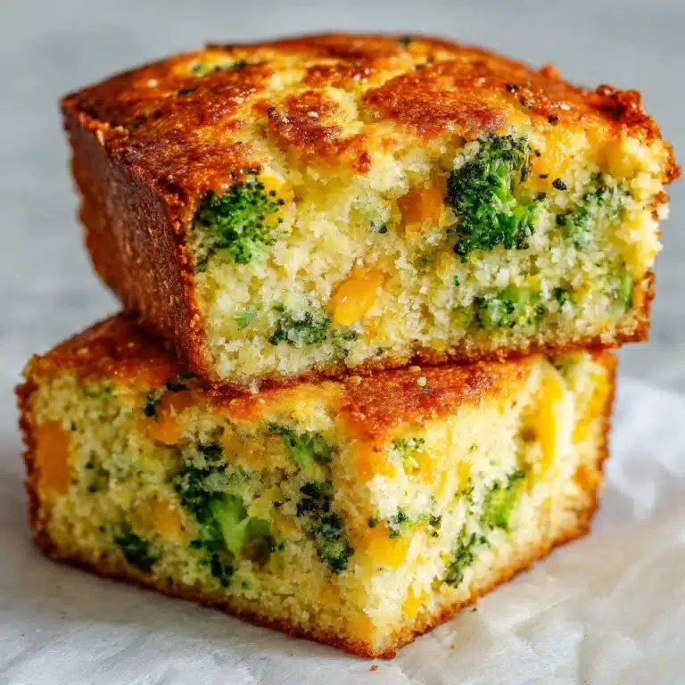 Cheesy Broccoli Cornbread Recipe