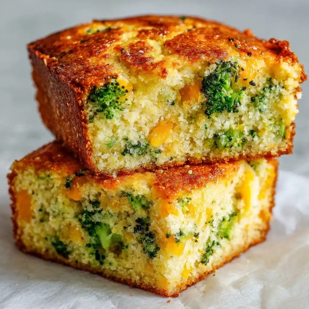 Cheesy Broccoli Cornbread Recipe