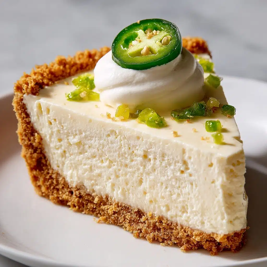 Jalapeño Lime Cheesecake: A Spicy Twist on a Classic Dessert Recipe - Recipe Image