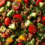 Mediterranean Ground Beef Stir Fry Recipe