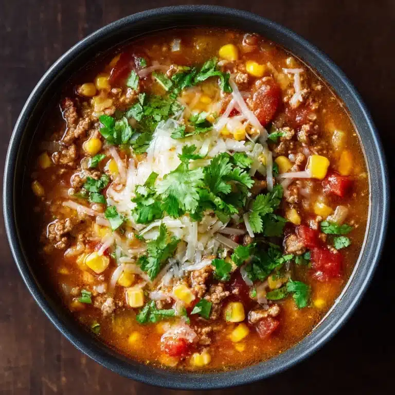 Hearty Taco Soup: A Comforting Meal for All Occasions Recipe