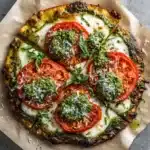 Pesto Flatbread Pizza Recipe
