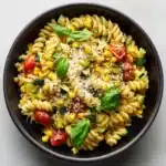 Summer Cavatelli with Corn, Tomatoes and Zucchini Recipe