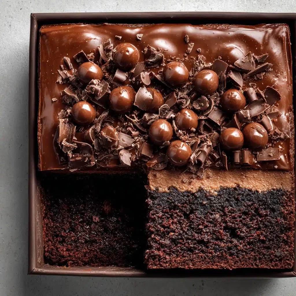 Cold Chocolate Fudge Cake Recipe - Recipe Image