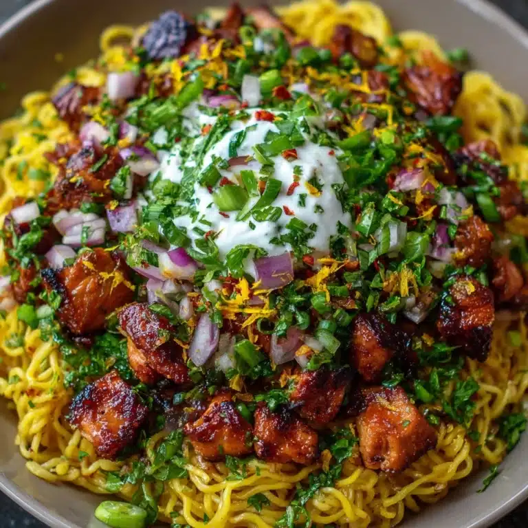 High Protein Mongolian Noodles Recipe