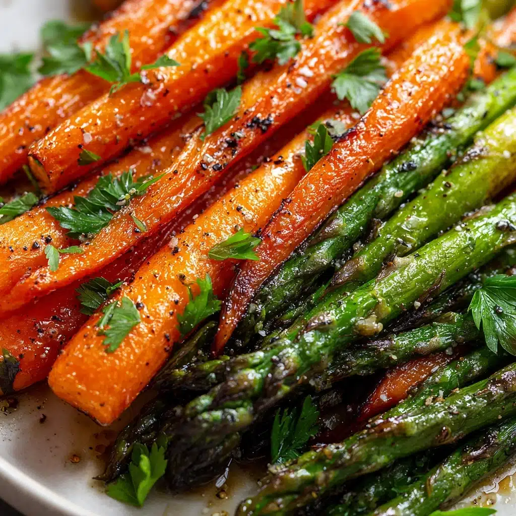 Roasted Asparagus & Carrots Recipe