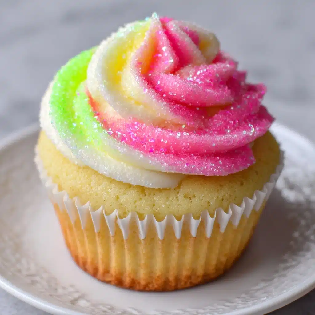 Glow-in-the-Dark Moonlit Cupcakes Recipe - Recipe Image